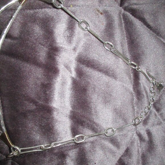 RLM  ROBERT LEE MORRIS  SOHO NECKLACE WITH REAL STONE AND ADJUSTABLE - Picture 2 of 2